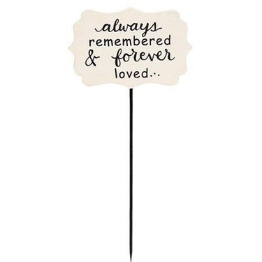 In Loving Memory Plant Stake 3 Asstd - The Fox Decor